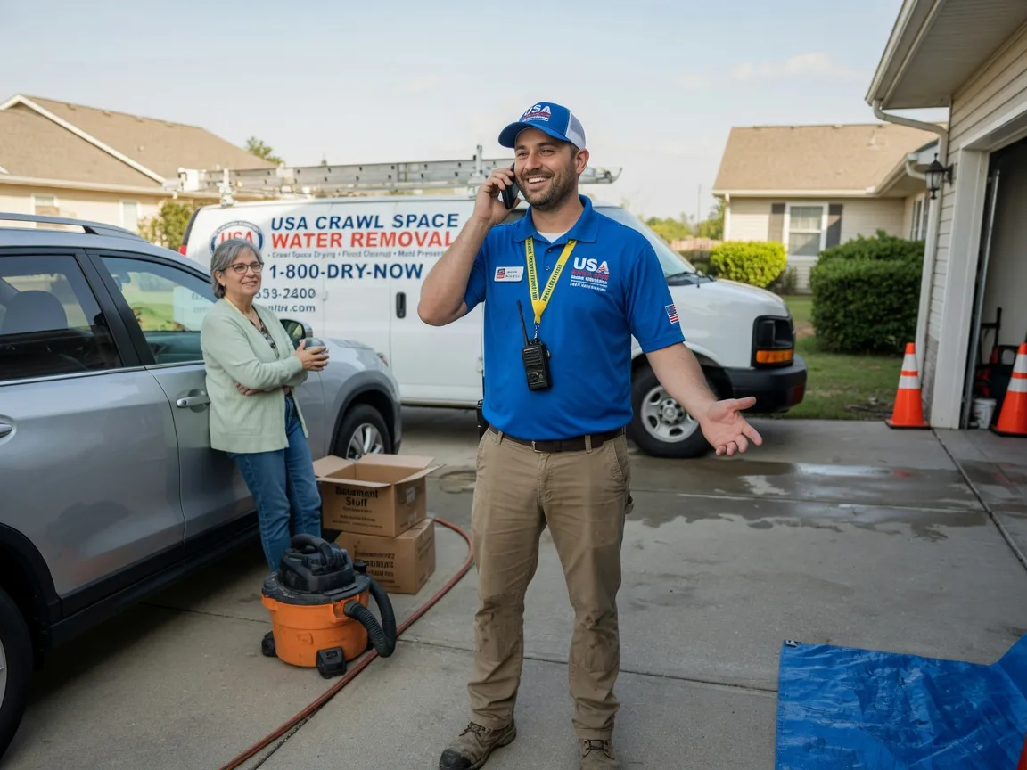 Crawl Space Water Removal Swink, OK FAQs